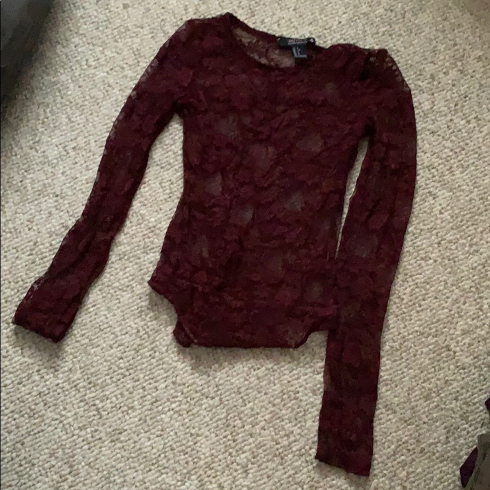 Forever 21 Lace Bodysuit